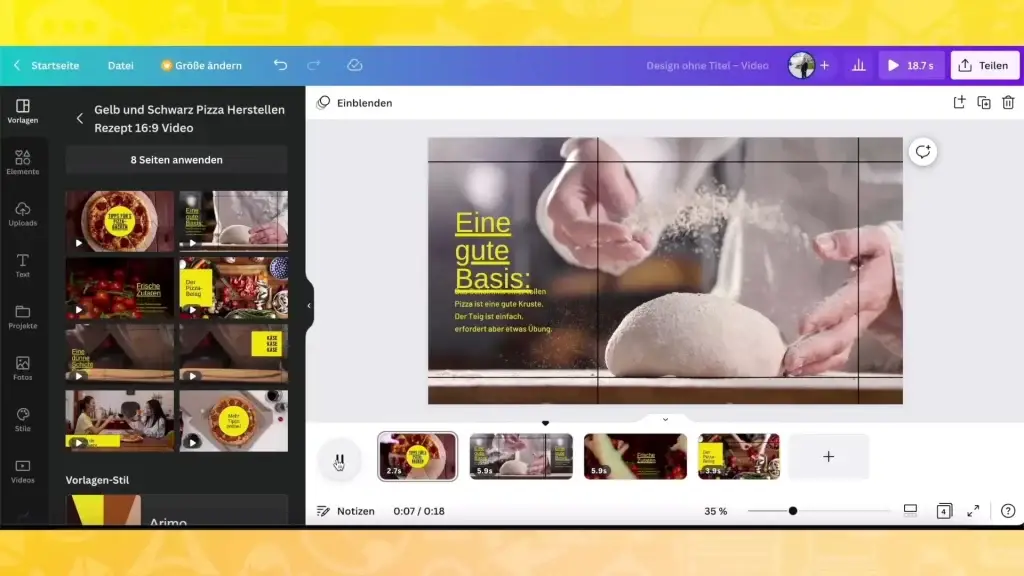 how to use canva for editing video